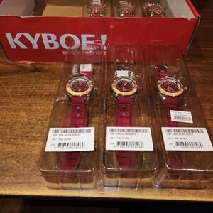 NEW NCAA ARIZONA ST SUN DEVILS LARGE MENS WATCH KYOBE COLLEGE BRAND LOT OF 3